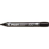 Pilot 100 Permanent Marker, Bullet, Black Seagulf Marine Industries Inc.