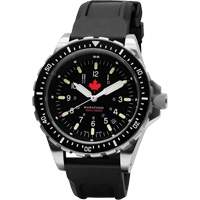 Red Maple Jumbo Diver's Quartz Watch, Digital, Battery Operated, 46 mm, Black Seagulf Marine Industries Inc.