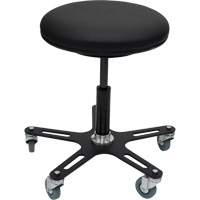 OmniStool Industrial Stool, Mobile, Adjustable, 22-1/2", Vinyl Seat Seagulf Marine Industries Inc.