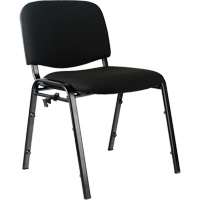 Stacking Chairs, Fabric, 32" High, 250 lbs. Capacity, Black Seagulf Marine Industries Inc.