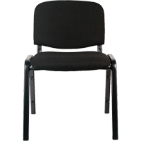 Stacking Chairs, Fabric, 32" High, 250 lbs. Capacity, Black Seagulf Marine Industries Inc.