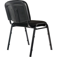 Stacking Chairs, Fabric, 32" High, 250 lbs. Capacity, Black Seagulf Marine Industries Inc.