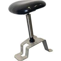TA200 Sit-Stand Stool, Vinyl, Black, 280 lbs. Capacity Seagulf Marine Industries Inc.