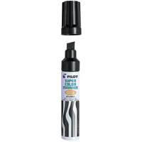 Refillable Super Colour Permanent Marker, Chisel, Black Seagulf Marine Industries Inc.