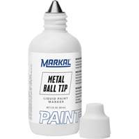 Marqueur Paint-Riter avec pointe en bille m&eacute;tallique, Liquide, Blanc Seagulf Marine Industries Inc.