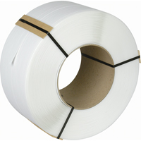 Strapping, Polypropylene, 3/8" W x 12900' L, White, Machine Grade Seagulf Marine Industries Inc.