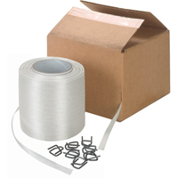 Bonded Cord Strapping, Polyester, 1/2" W x 750' L Seagulf Marine Industries Inc.