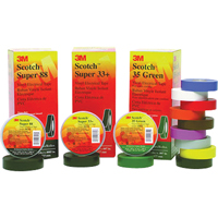 Scotch&reg; Super 33 Tape, 19 mm (3/4") x 20.1 m (66'), Black, 7 mils Seagulf Marine Industries Inc.