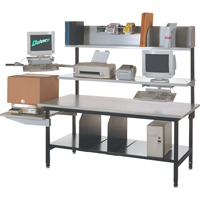 Packaging Workbench, 83" W x 33" D x 36" H, Laminate Seagulf Marine Industries Inc.