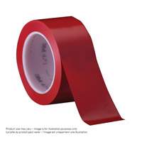 Ruban en vinyle 471, 38 mm (1-1/2") la x 32,9 m (108') lo, 5,3 mils, Rouge Seagulf Marine Industries Inc.