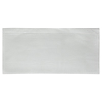 Pochette vierge pour bordereau d'exp&eacute;dition, 10" lo x 5-1/2" la, Style Insertion par l'arri&egrave;re Seagulf Marine Industries Inc.