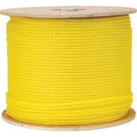 1/4" Braided Yellow Rope, Polypropylene, 1300' Seagulf Marine Industries Inc.