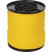 1/4" Yellow Twisted 3-Strand Rope, Polypropylene, 550' Seagulf Marine Industries Inc.