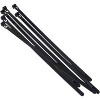 Attache-c&acirc;ble r&eacute;utilisable, Longueur 8", R&eacute;sistance &agrave; la traction 50 lb, Noir Seagulf Marine Industries Inc.