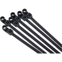 Attache-c&acirc;ble &agrave; visser, Longueur 8", R&eacute;sistance &agrave; la traction 50 lb, Noir Seagulf Marine Industries Inc.
