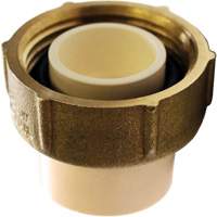 Adaptateur pour boîtier de compteur d'eau, 3/4" x 1" dia., PVC-C Seagulf Marine Industries Inc.