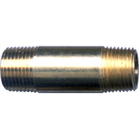 Raccord long, Laiton, 1/4", NPT x NPT Seagulf Marine Industries Inc.