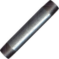 Raccord long, Galvanis&eacute;, 1/2", NPT x NPT Seagulf Marine Industries Inc.