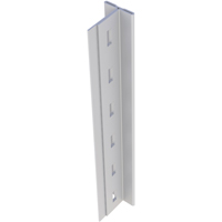 Montant en T pour rayonnage enclenchable Interlok, Acier, Hauteur 112" Seagulf Marine Industries Inc.