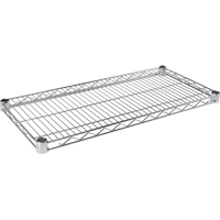 Tablette en treillis pour &eacute;tag&egrave;re robuste en treillis chromat&eacute;, 30" la x 14" p, Capacit&eacute; de 800 lb Seagulf Marine Industries Inc.