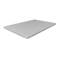 Tablette &agrave; corni&egrave;re perfor&eacute;e, Acier galvanis&eacute;, 48" la x 24" p Seagulf Marine Industries Inc.