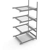 Wide Span Storage Shelving, Steel, Boltless, 1340 lbs. Capacity, 42" W x 84" H x 32" D Seagulf Marine Industries Inc.
