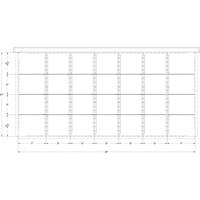 Cabinet d'entreposage &agrave; tiroirs int&eacute;gr&eacute; Interlok Seagulf Marine Industries Inc.