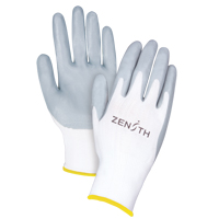 Gants l&eacute;gers enduits et respirants, 11/2T-Grand, R&ecirc;vetement Mousse de nitrile, Calibre 13, Enveloppe en Polyester Seagulf Marine Industries Inc.
