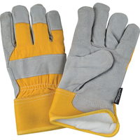 Gants d'ajusteur doubl&eacute;s pour l'hiver &agrave; chaleur sup&eacute;rieure, Moyen, Paume en Cuir de vache refendu, Doublure en Thinsulate Seagulf Marine Industries Inc.