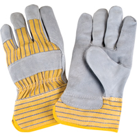 Premium Rugged Fitters Gloves, Large, Split Cowhide Palm, Cotton Inner Lining Seagulf Marine Industries Inc.