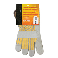 Premium Rugged Fitters Gloves, Large, Split Cowhide Palm, Cotton Inner Lining Seagulf Marine Industries Inc.