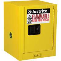 Sure-Grip&reg; EX Countertop Flammable Safety Cabinet, 4 gal., 1 Door, 17" W x 22" H x 17" D Seagulf Marine Industries Inc.