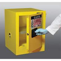 Sure-Grip&reg; EX Countertop Flammable Safety Cabinet, 4 gal., 1 Door, 17" W x 22" H x 17" D Seagulf Marine Industries Inc.