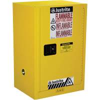 Sure-Grip&reg; EX Compac Flammable Safety Cabinet, 12 gal., 1 Door, 23.25" W x 35" H x 18" D Seagulf Marine Industries Inc.