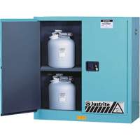 Armoires de s&eacute;curit&eacute; pour acides & produits corrosifs avec doublure ChemCor, 30 gal., 43" x 44" x 18" Seagulf Marine Industries Inc.