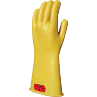 Yellow Natural Rubber Insulating Gloves, ASTM Class 0, Size 8, 11" L Seagulf Marine Industries Inc.