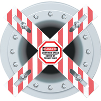 Barri&egrave;re Danger Man-Way Cross Seagulf Marine Industries Inc.