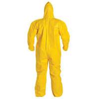 Hooded Coveralls, Tychem&reg; 2000, 2X-Large, Yellow Seagulf Marine Industries Inc.