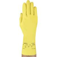 VersaTouch&reg; 297 Gloves, Size X-Large/10, 12" L, Rubber Latex, Flock-Lined Inner Lining, 20-mil Seagulf Marine Industries Inc.