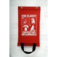 Couverture anti-feu, Fibre de verre, 72"lo x 59"la Seagulf Marine Industries Inc.