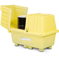 Poly-Safeypacks&reg; Without Drain, 60.5" L x 37.25" W x 45.75" H, 1200 lbs. Load Capacity Seagulf Marine Industries Inc.
