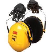 Peltor Optime 98 Series Earmuffs, Cap Mount, 23 NRR dB Seagulf Marine Industries Inc.