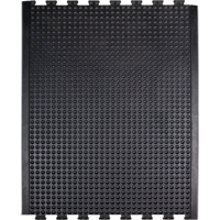 Anti-Fatigue Dome Matting, Bubbled, 3' x 4' x 1/2", Black, Rubber Seagulf Marine Industries Inc.