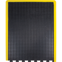 Anti-Fatigue Dome Matting, Bubbled, 3' x 4' x 1/2", Black, Rubber Seagulf Marine Industries Inc.