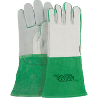Gants de soudage robustes, Cuir de vache refendu, Taille Moyen Seagulf Marine Industries Inc.