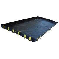 Bermes Rigid-Lock QuickBerm, Capacit&eacute; 1795 gal., 12' la x 20' lo x 12" h, Paroi &agrave; piquets Seagulf Marine Industries Inc.