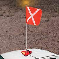 Support porte-drapeau Safety Whip, Fixation Aimant Seagulf Marine Industries Inc.