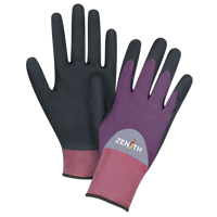 Gants enduits de premi&egrave;re qualit&eacute; ZX-2, 10/T-Grand, R&ecirc;vetement Nitrile/Mousse de nitrile, Calibre 18, Enveloppe en Nylon Seagulf Marine Industries Inc.