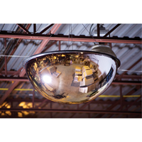 Miroir en d&ocirc;me 360°, D&ocirc;me complet, Dessus ferm&eacute;, Diam&egrave;tre 18" Seagulf Marine Industries Inc.