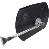 Miroir convexe rectangulaire/rond avec bras t&eacute;lescopique, 12" h x 18" la, Int&eacute;rieur/Ext&eacute;rieur Seagulf Marine Industries Inc.
